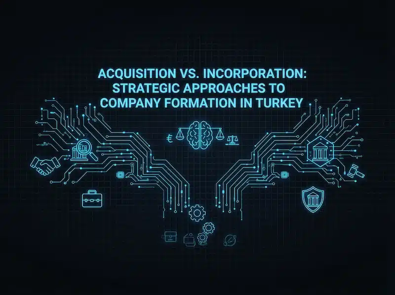 Strategic analysis of M&amp;A versus incorporation as a market entry method in Turkey.