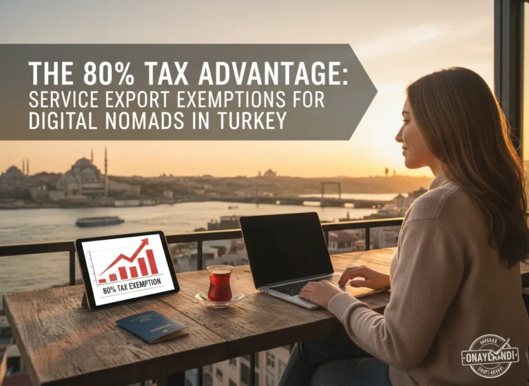 The 80% Tax Advantage: Service Export Exemptions for Digital Nomads in Turkey