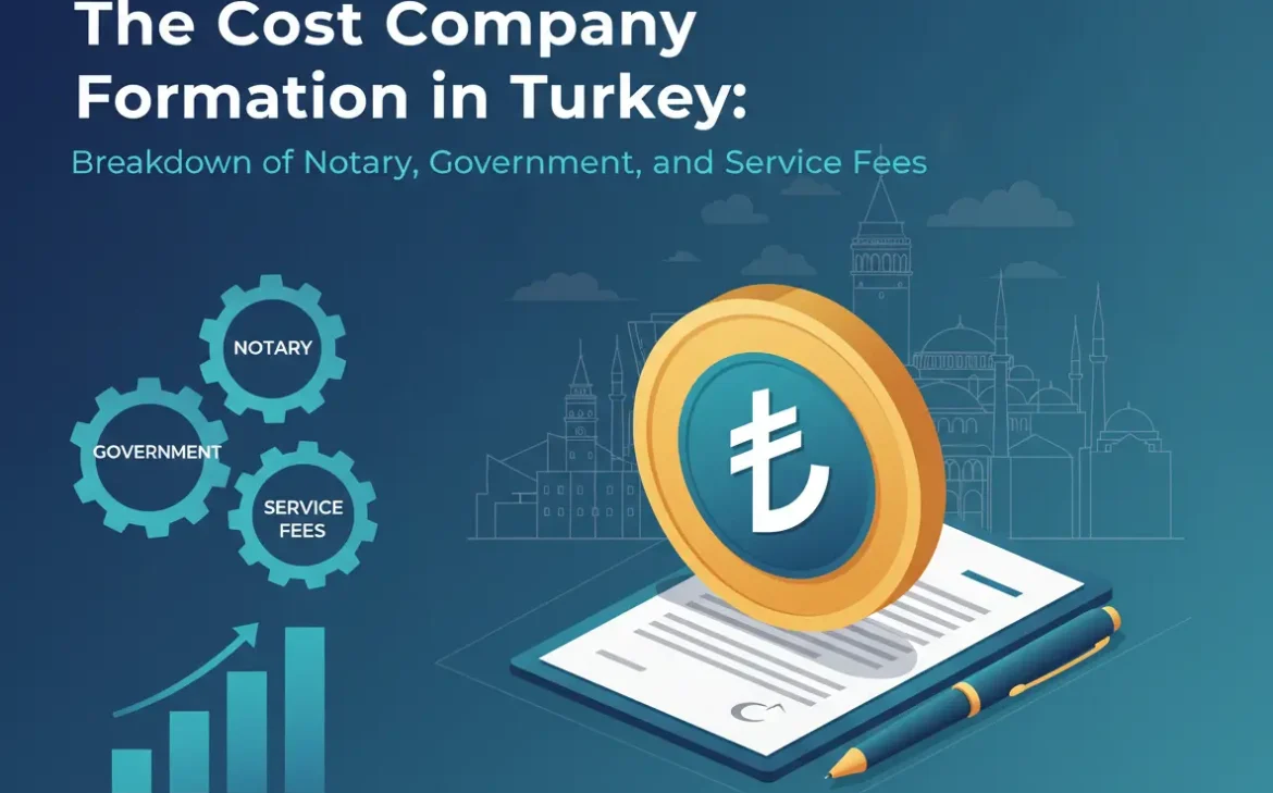 The Cost of Company Formation in Turkey: Breakdown of Fees