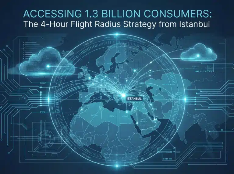 Accessing 1.3 Billion Consumers: The 4-Hour Flight Radius Strategy from Istanbul