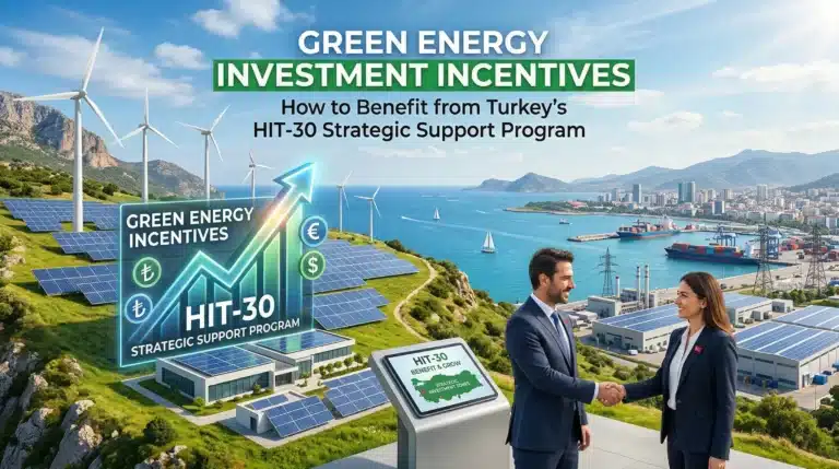 Green Energy Investment Incentives- How to Benefit from Turkey’s HIT-30 Strategic Support Program